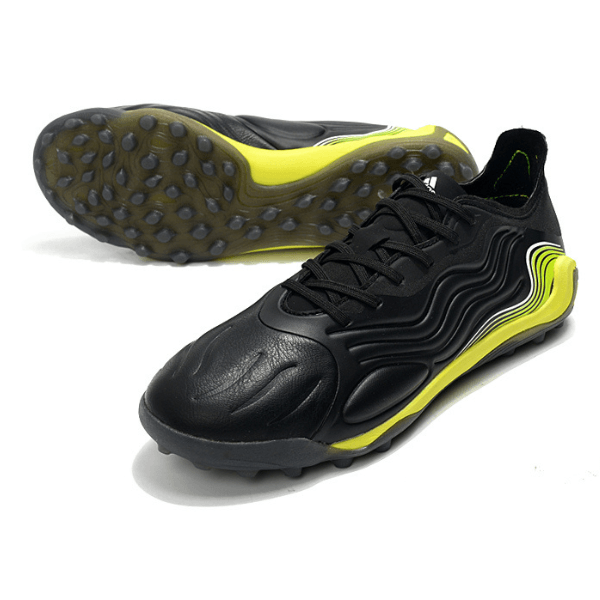 Chuteira Adidas Copa Sense.1 TF Preta e Amarela - VN Esportes