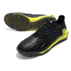 Chuteira Adidas Copa Sense.1 TF Preta e Amarela - VN Esportes
