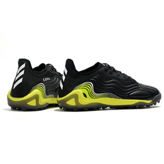 Chuteira Adidas Copa Sense.1 TF Preta e Amarela - VN Esportes