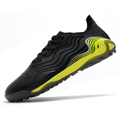 Chuteira Adidas Copa Sense.1 TF Preta e Amarela - VN Esportes