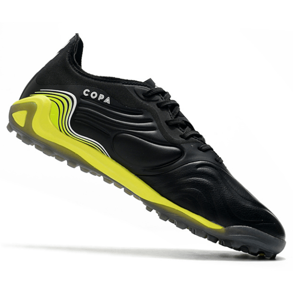 Chuteira Adidas Copa Sense.1 TF Preta e Amarela - VN Esportes