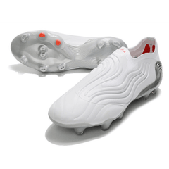 Chuteira Adidas Copa Sense+ FG Branca e Cinza - VN Esportes