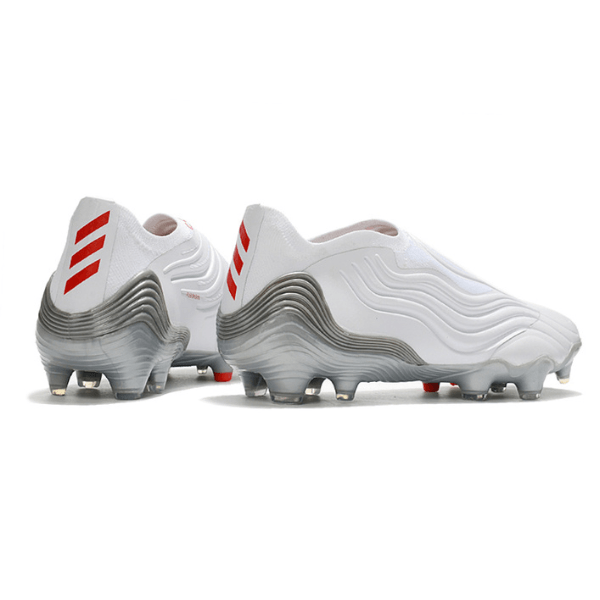 Chuteira Adidas Copa Sense+ FG Branca e Cinza - VN Esportes