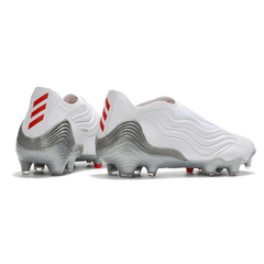 Chuteira Adidas Copa Sense+ FG Branca e Cinza - VN Esportes
