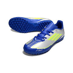 Adidas F50 Club Gray and Dark Blue Turf TF Football Boot