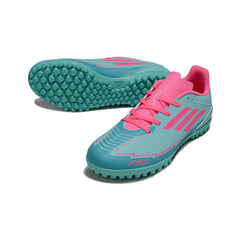 Adidas F50 Club TF Messi Light Blue and Pink Turf TF Football Boot