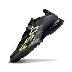 Adidas F50 Elite Black and Light Green Turf TF Football Boot