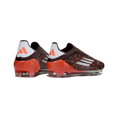 Adidas F50 Elite Laceless Brown and Red Firm Ground FG Football Boot