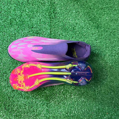 Adidas F50+ Elite Laceless Purple Lamine Yamal Pack Firm Ground FG Kids Football Boot Size 37 Eur