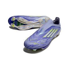 Adidas F50+ Elite Laceless Purple Sparkfusion Pack Firm Ground FG Football Boot