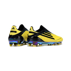 Adidas F50 Elite Laceless Yellow and Black Firm Ground FG Football Boot