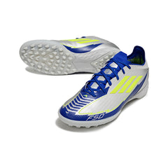 Adidas F50 Elite Turf TF Silver and Blue Football Boot