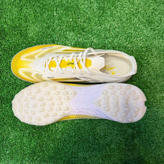 Adidas F50 Elite White and Gold Turf TF Football Boot Size 43 Eur