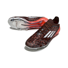 Adidas F50 Primeknit Elite Brown and Red Firm Ground FG Football Boot