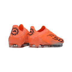 Adidas F50 Primeknit Elite Orange and Black Firm Ground FG Football Boot