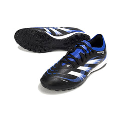 Adidas Predator 25 Elite Black Blue and White Turf TF Football Boot