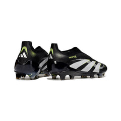 Adidas Predator 25 Elite Laceless Black Pack Firm Ground FG Football Boot