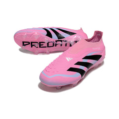 Adidas Predator 25 Elite Laceless Light Pink Firm Ground FG Football Boot