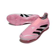 Adidas Predator 25 Elite Laceless Pink David Beckham Pack Firm Ground FG Football Boot