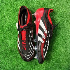 Adidas Predator 25 Elite Moments Pack Black and White Mixed Studs SG Football Boot Size 44,5 Eur