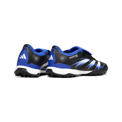 Adidas Predator 25 Elite Tongue Black Blue and White Turf TF Football Boot