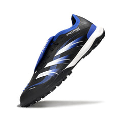 Adidas Predator 25 Elite Tongue Black Blue and White Turf TF Football Boot