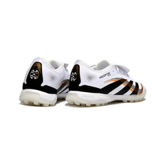 Adidas Predator 25 Elite Tongue White Black and Gold Turf TF Football Boot
