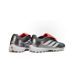 Adidas Predator 26 Elite Tongue Gray White and Orange Turf TF