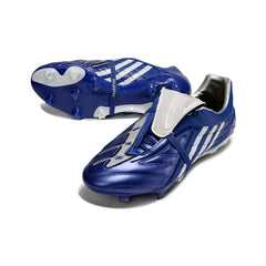 Adidas Predator Accelerator Elite Blue and White Firm Ground FG Football Boot