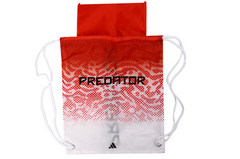 Adidas Predator White and Red Boot Bag