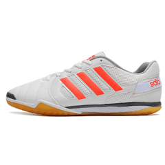 Chuteira Futsal Adidas Top Sala IC Branco e Rosa - VN Esportes