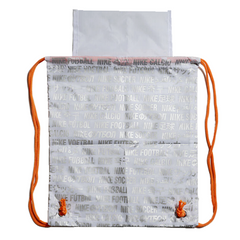 Nike Prata e Laranja Football Boot Bag