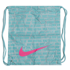 Nike Light Blue and Pink Football Boot Bag
