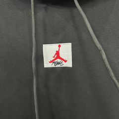 Jordan Black, White, and Red Hoodie