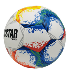Derbystar Brillant APS Bundesliga 22-23 White Orange Blue and Yellow Football Ball