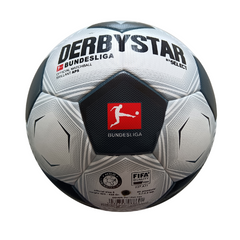 Derbystar Brillant APS Bundesliga 22-23 White and Black Football Ball