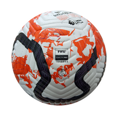 Nike Flight Premier League 23 24 White and Orange Football Ball