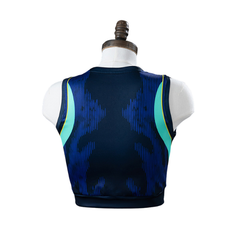 Brazil Nike 2026 Away Women's Cropped Jersey Version Football T-Shirt