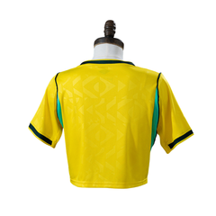 Brazil Nike 2026 Home Women's Baby Tee Version Football T-Shirt