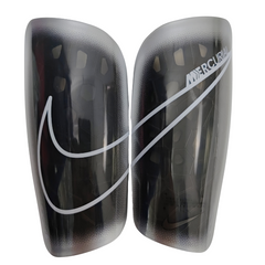 Nike Mercurial Lite Silver Football Shin Guards