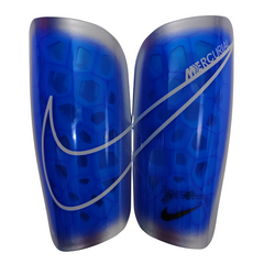 Nike Mercurial Lite Silver Football Shin Guards