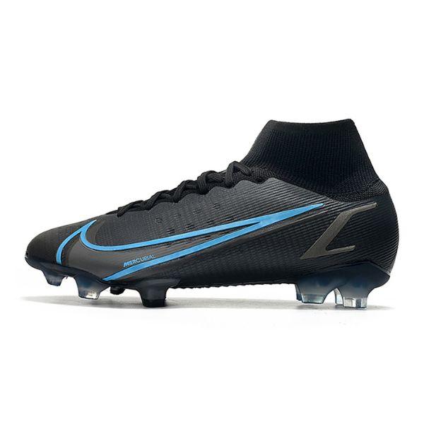 Chuteira Nike Mercurial Superfly 8 Elite FG Black Pack - VN Esportes