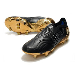 Chuteira Adidas Copa Sense+ FG Preta e Dourada - VN Esportes