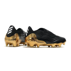 Chuteira Adidas Copa Sense+ FG Preta e Dourada - VN Esportes