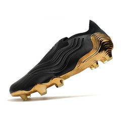 Chuteira Adidas Copa Sense+ FG Preta e Dourada - VN Esportes