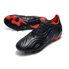 Chuteira Campo Adidas Copa Sense.1 AG Preta e Vermelha - VENI Futebol