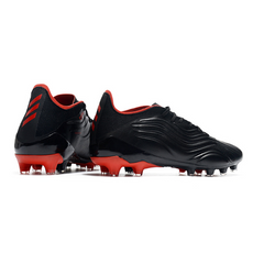 Chuteira Campo Adidas Copa Sense.1 AG Preta e Vermelha - VENI Futebol
