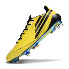 Adidas F50 Adizero Yellow and Black Firm Ground FG Football Boot