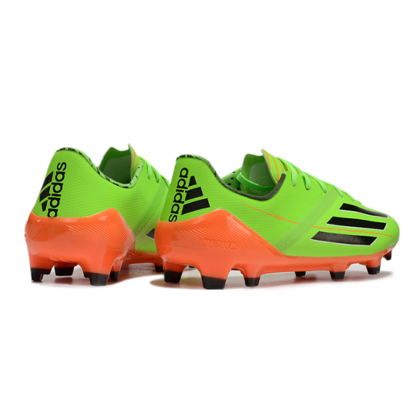 Adidas F50 Adizero Green and Orange Pack Firm Ground FG Football Boot