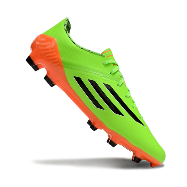 Adidas F50 Adizero Green and Orange Pack Firm Ground FG Football Boot